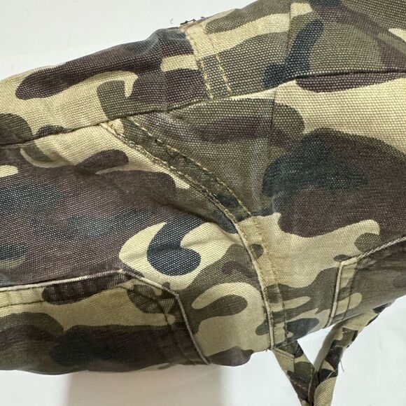 Camo Purse braided handle jewerled size jean purse/camo bag/lining - Picture 15 of 15